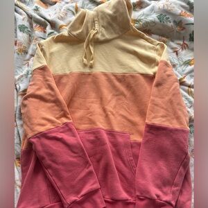 colorblock hoodie